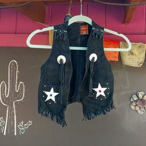 Vintage child's Western Vest
